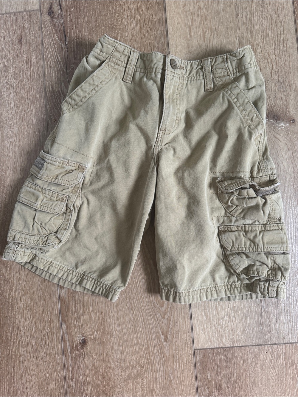 Lee Boys Khaki Cargo Shorts